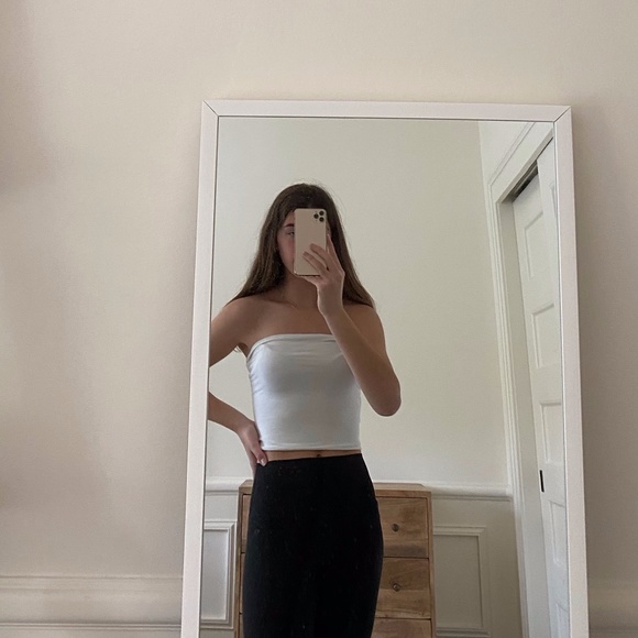 Brandy Melville Tops - White Brandy Melville tube top